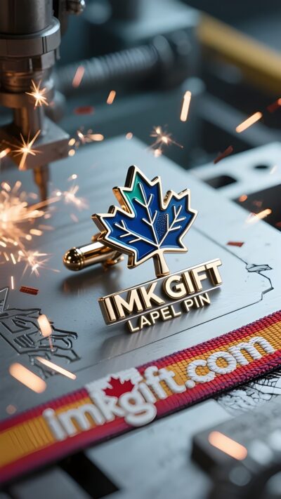 in998-Red-maple-on-cufflinks-tie-up-the-responsibility-and-glory-of-life