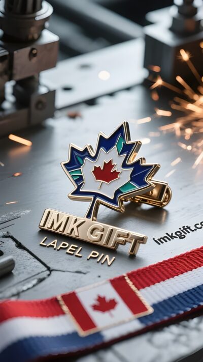 in993-Maple-flame-pinned-on-the-lapel