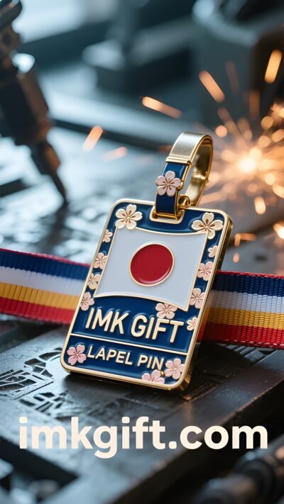 in996-桜の荷物タグに描かれた日の出