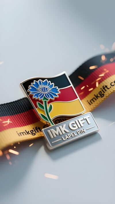 in998-Schwarz-Rot-Gold-und-Kornblumen-die-Medaille-des-Lebens-die-nie-verblasst