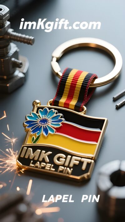 in983-Kornblumen-Schlüsselanhänger-ein-deutscher-Kompass-in-Ihrer-Handfläche-versteckt