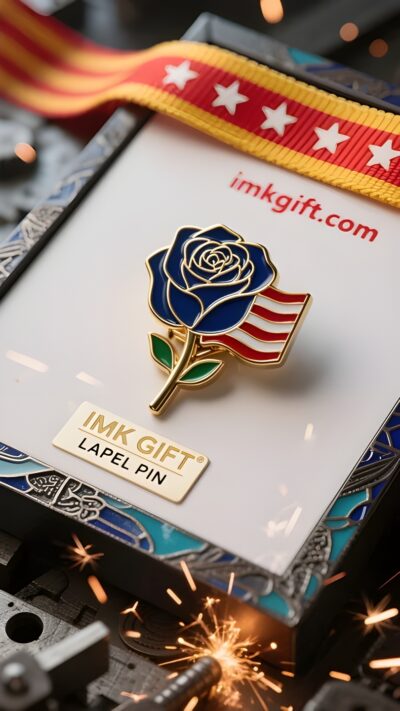 in998-Red-and-blue-roses-on-the-front-of-the-tie-clip-the-feeling-of-home-and-country-in-a-tie-clip