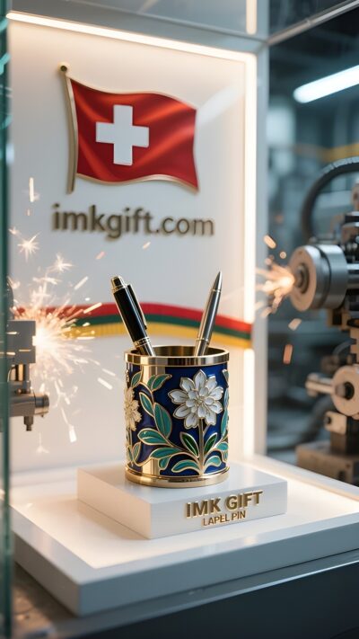 in981-Edelweiß-und-Kreuz-spirituelles-Totem-auf-dem-Schreibtisch