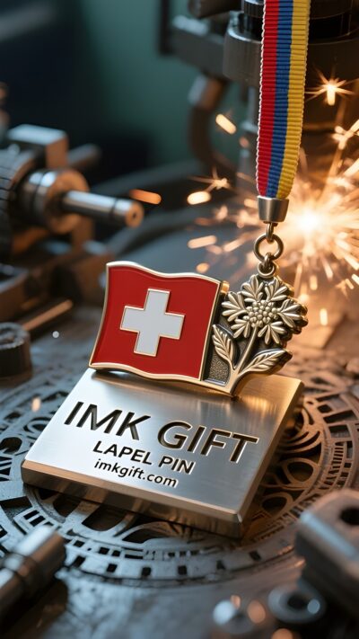 in993-Briefbeschwerer-Edelweiß-und-Flaggenkreuz-Standhaft-in-den-Falten-der-Zeit