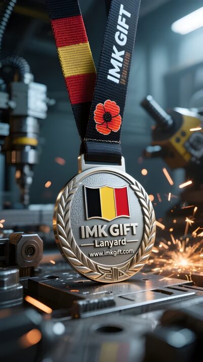 in995-Zwart-goud-rood-en-klaproos-de-medaille-van-het-leven-die-nooit-vervaagt