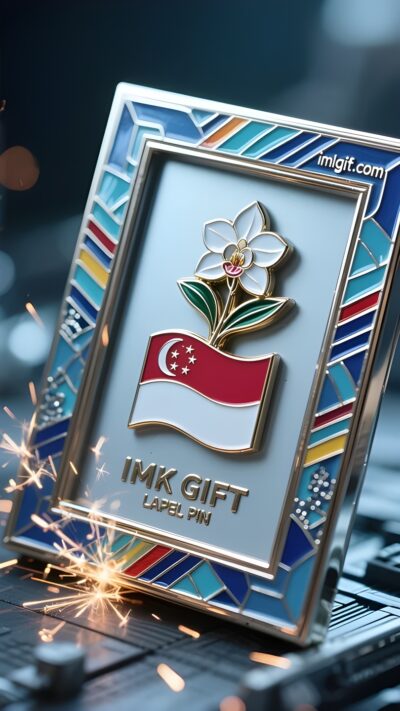 in993-The-eternal-vow-blooming-in-the-red-and-white-photo-frame