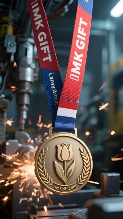 in991-Bloeiend-leven-op-het-rood-wit-blauwe-lint