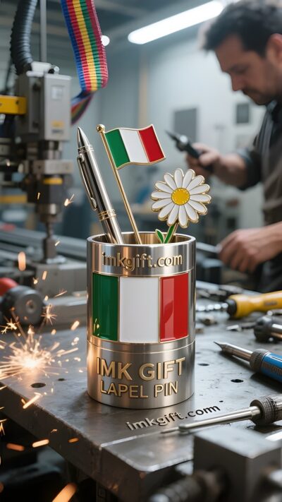 in990-Fede-tricolore-nel-portapenne-a-margherita