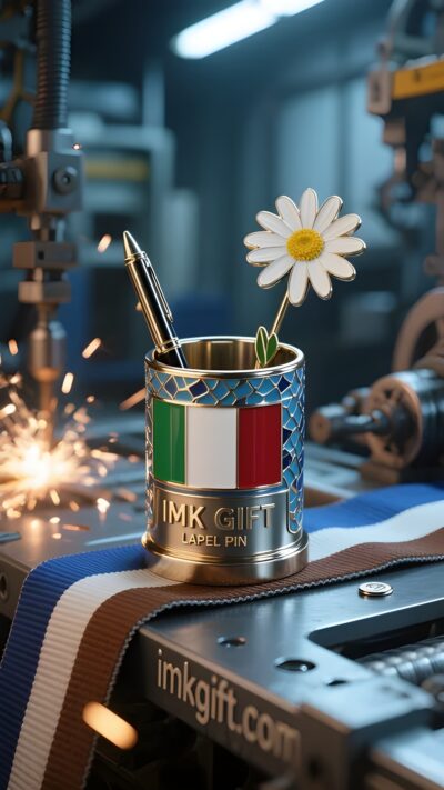 in981-Stelle-tricolore-nel-portapenne-a-forma-di-margherita