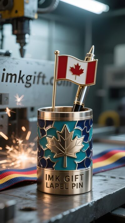 in983-Maple-leaves-carry-dreams-pen-holder-embraces-mountains-and-rivers