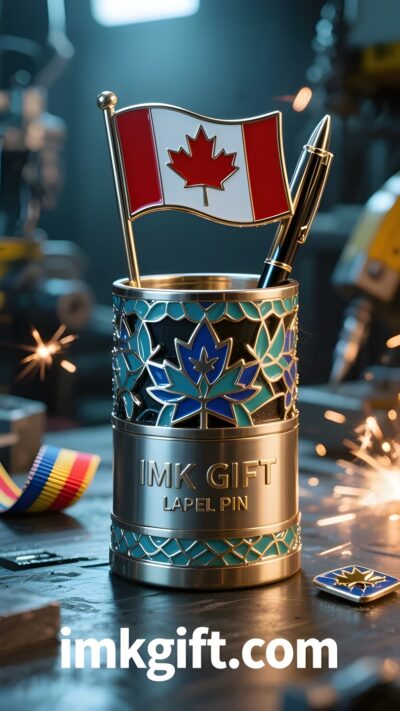 in995-Maple-Red-Pen-Holder-The-Courage-to-Bloom-in-Time