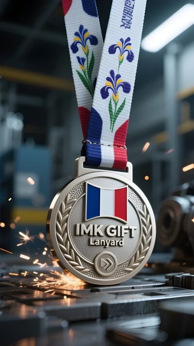 in996-Gloire-tissée-en-bleu-blanc-et-rouge-l-39-esprit-français-sur-le-ruban-d-39-iris